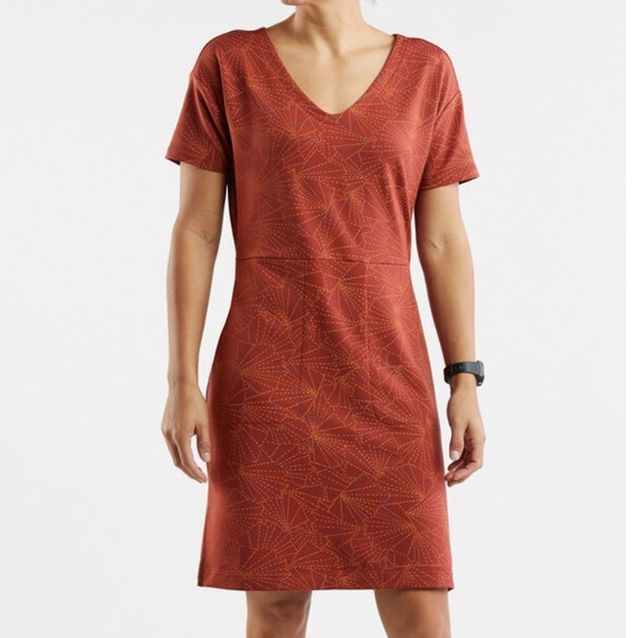 Title Nine Deep Pockets Dress - Sashiko - Picture 1 of 7